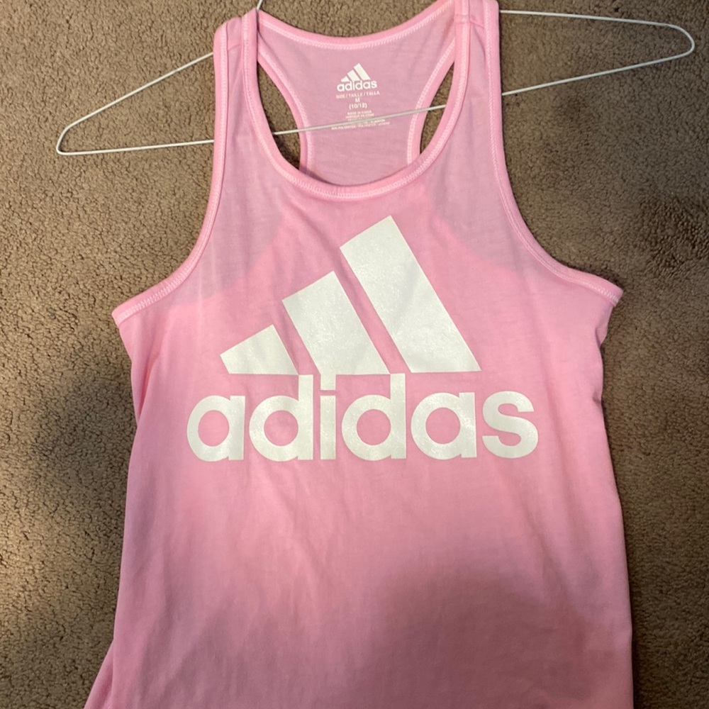 Girls Adidas Racerback Tank Size 10/12